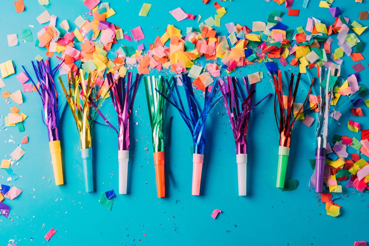 Party Decorations on a Table